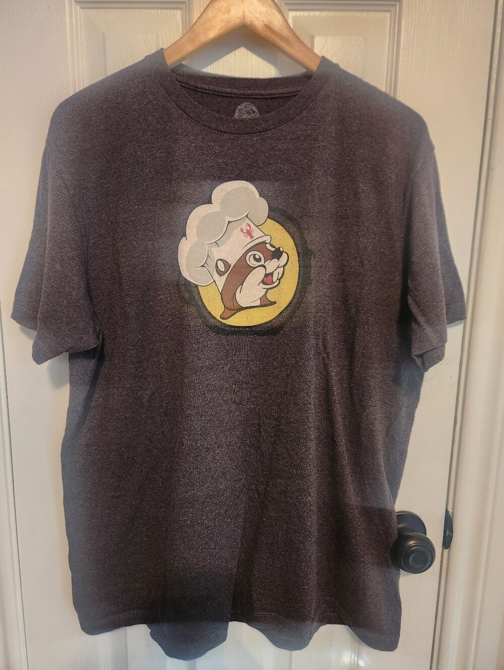 Buc-ees Shirt Crawfish Boil Let The Good Times Boil Size XL Gray